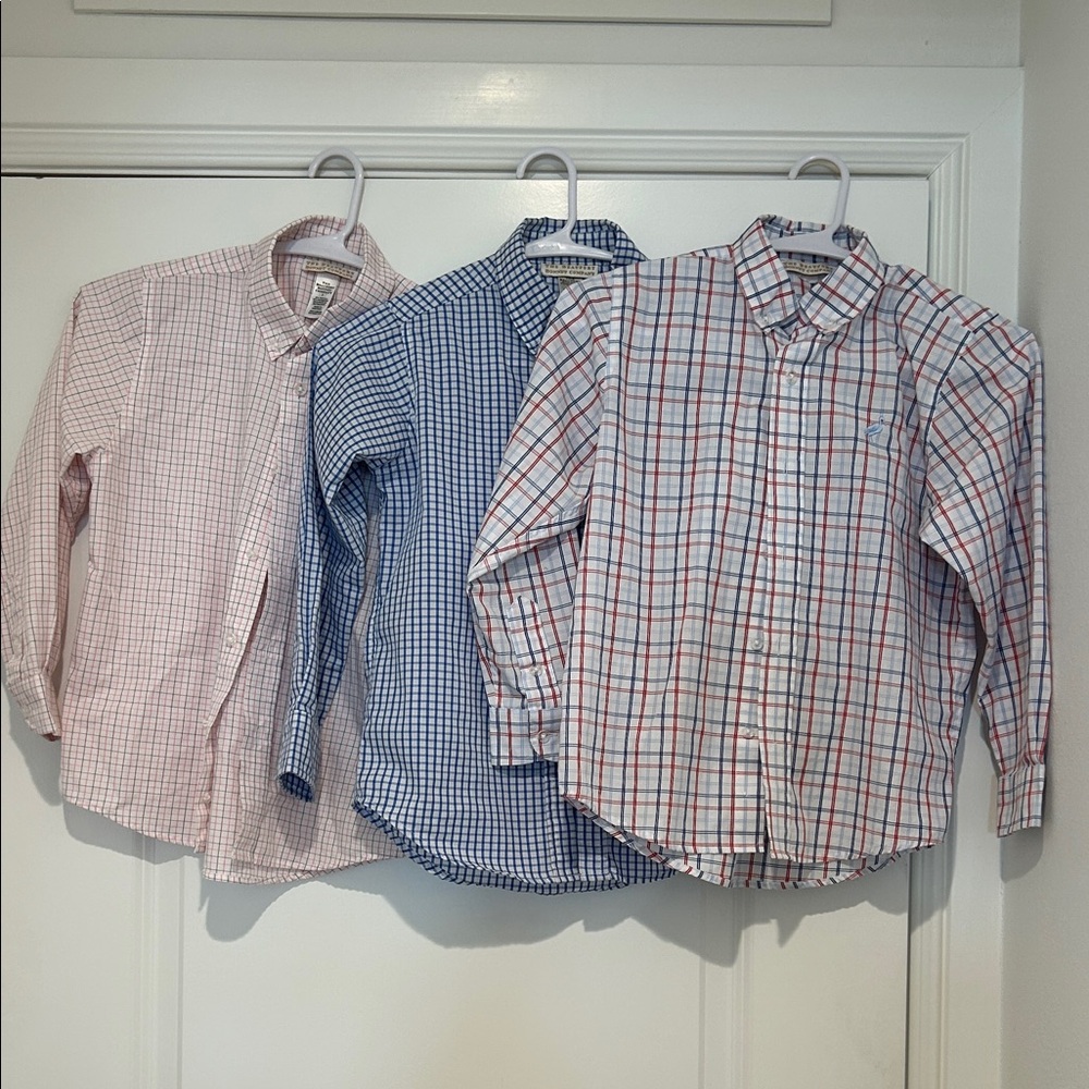 TBBC boys Button-Up Collared Dress Shirt Set